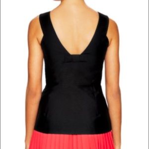 NWT Kate Spade Bow-Back Peplum Top